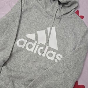 Adidas Heather Gray Men's Sweater